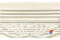 Бордюр Ceramiche Grazia Epoque Terminale Deco Ivory Craquele 12x20