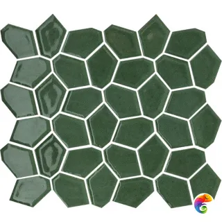 Italon Керамогранитная мозаика Avantgarde EMERALD Mosaico Spectrum