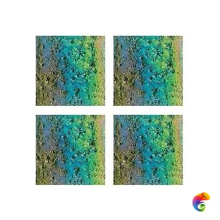 JNJ Стеклянная мозаика 2x2 NA75 сетка 327x327 тон 1