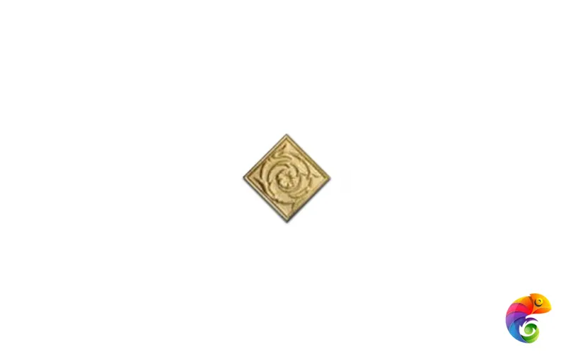 Вставка Petracers 800 Italiano Tozzetto Oro Luc 8x8