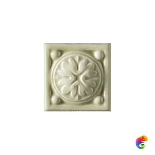 Вставка Ceramiche Grazia Essenze Voluta Tozzetto Felce Craquele 6x6
