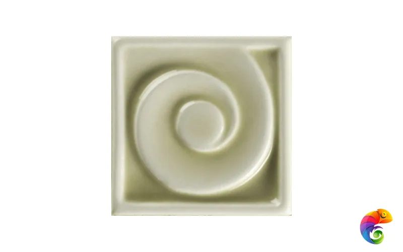 Вставка Ceramiche Grazia Essenze Onda Tozzetto Felce Craquele 5,5x5,5