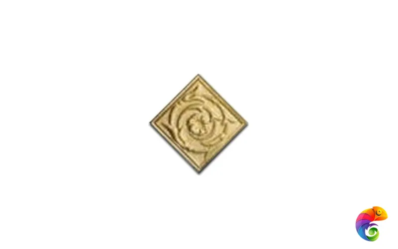 Вставка Petracers 800 Italiano Tozzetto Oro Luc 8x8