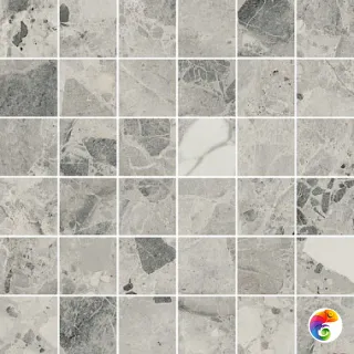 Мозаика  Italon Continuum Stone Grey Mosaico  30x30
