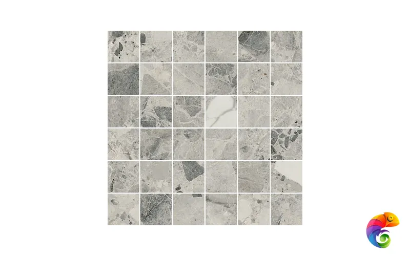 Мозаика  Italon Continuum Stone Grey Mosaico  30x30