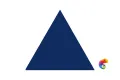 Керамическая плитка Petracers Triangolo Fondo Blu 17x17