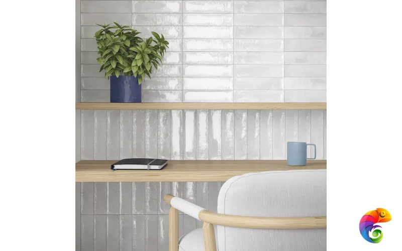 Керамическая плитка Harmony Bari White 6x24.6 glossy