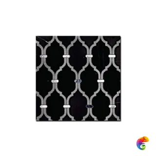 Каменная мозаика Sicis SiciStone Aloina Black 19,2x29,4