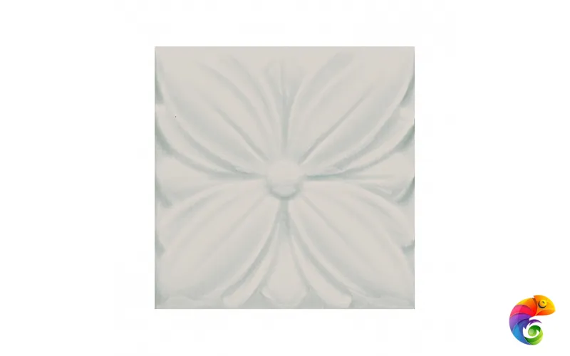 Вставка Ceramiche Grazia Melange Tozzetto Alloro Grey 6,5x6,5
