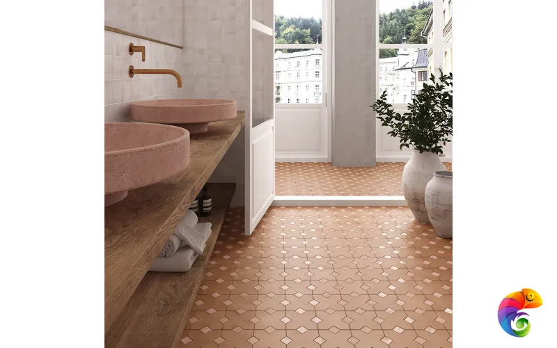 Equipe Керамогранит Kasbah Terracotta 12x12х0,9 CZ