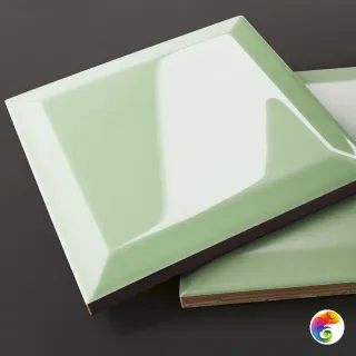 Керамическая плитка Etruria Design Victoria Diamantato Moss Green Lux 1° Scelta 7,5X7,5