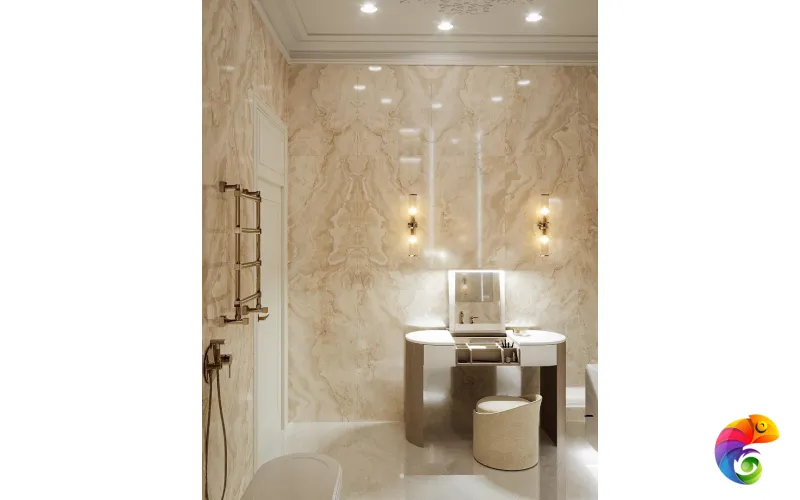 Emil Ceramica Керамогранит Tele Di Marmo Onix Ivory 60x120x0,95 Lappato