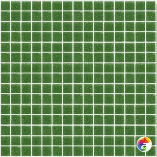 Rose Mosaic Стеклянная мозаика 1x1 A25(2) сетка 318х318