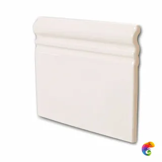 Керамическая плитка Equipe In Metro Skirting Cream Brillo 15x15