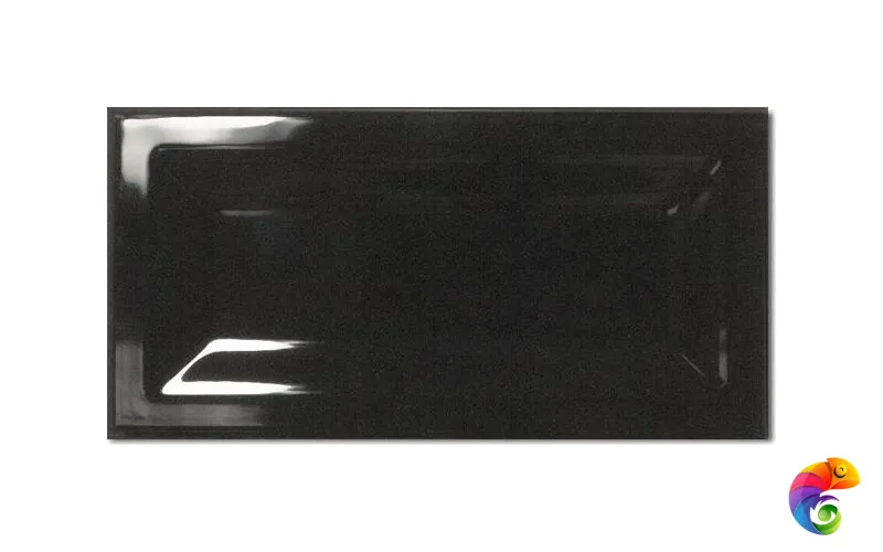 Керамическая плитка Equipe In Metro Black 7,5x15