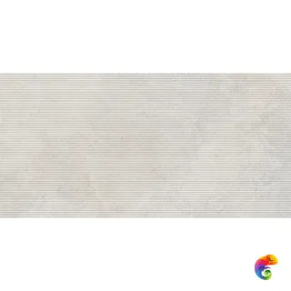 Refin Керамогранит Reliefs Etherea Stripe White R 60x120