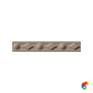 Бордюр Ceramiche Grazia Electa Diamantato Muscat Matt 3x20
