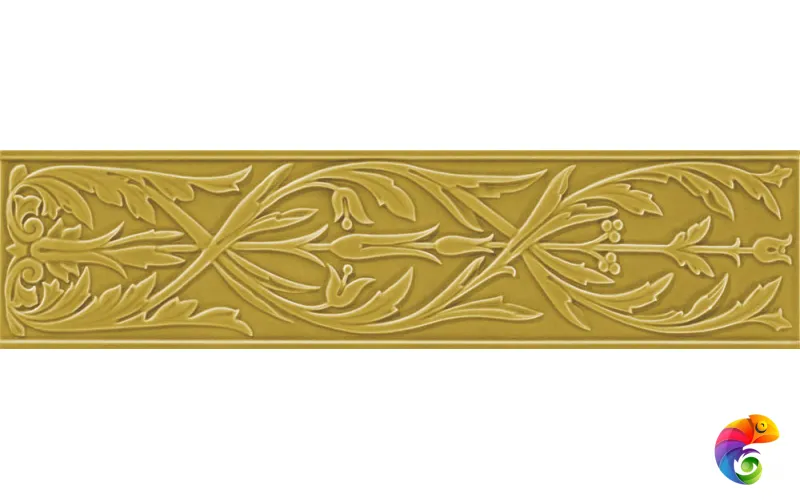 Керамическая плитка Ceramiche Grazia Epoque Ermitage Mustard Craquele 20x80