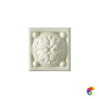 Вставка Ceramiche Grazia Essenze Voluta Tozzetto Felce 6x6