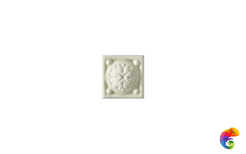 Вставка Ceramiche Grazia Essenze Voluta Tozzetto Felce 6x6