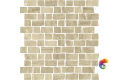 Italon Керамогранитная мозаика Charme Advance Mosaico Raw Travertino 30x30