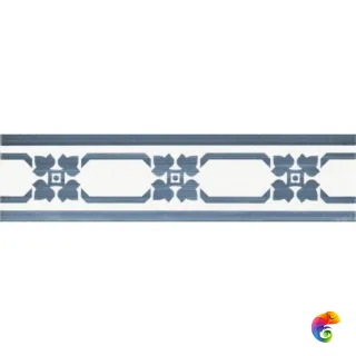 Бордюр Ceramiche Grazia Cottage Listello Navy 5x20