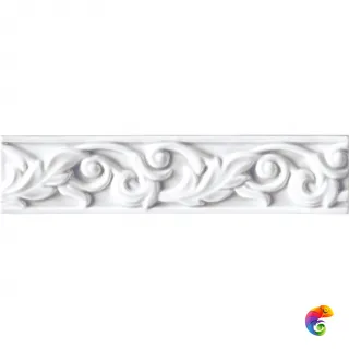 Бордюр Ceramiche Grazia New Classic Festone Bianco 6x26