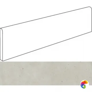Italon Плинтус из керамогранита Avantgarde Pure 7,2x80 Battiscopa