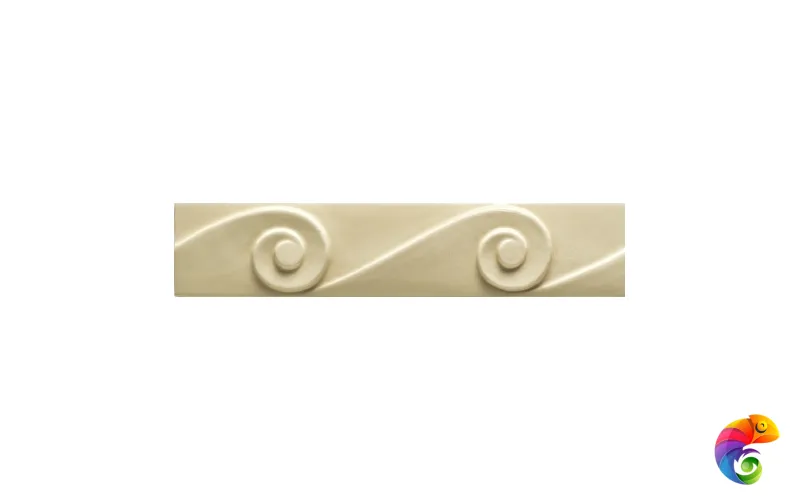 Бордюр Ceramiche Grazia Essenze Onda Gelsomino 5,5x26
