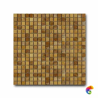 Мозаика ART NATURA Marble Mosaic Travertino Giallo 30,5x30,5