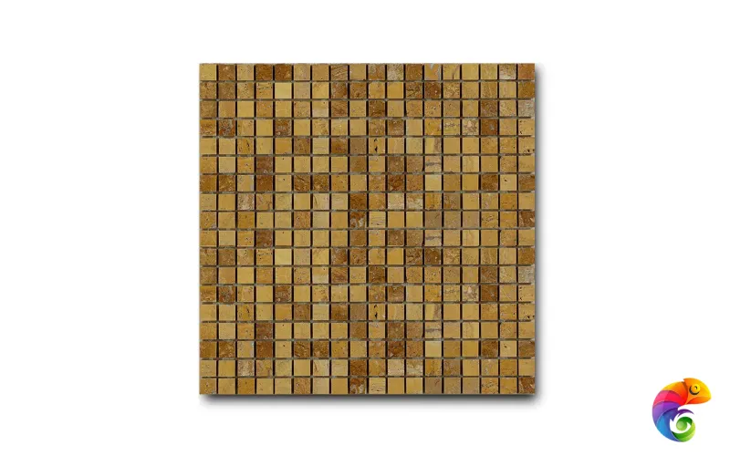 Мозаика ART NATURA Marble Mosaic Travertino Giallo 30,5x30,5