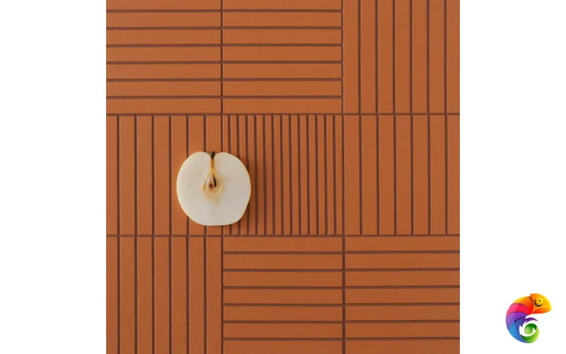 Керамогранит Mutina Fringe Thin Red 12,3x12,3