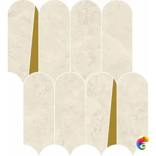 Керамогранит Italon Metropolis Mosaico Royal Elegant 32,5x36,1