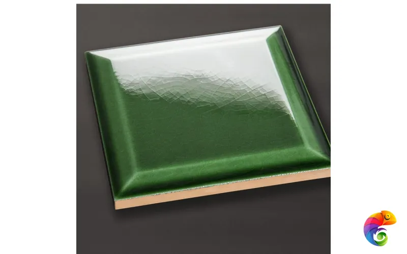 Керамическая плитка Etruria Design Victoria Diamantato Emerald Green (Craquelè) 1&am