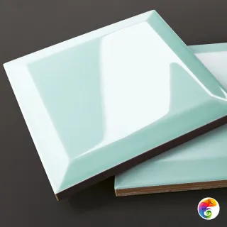 Керамическая плитка Etruria Design Victoria Diamantato Light Blue Lux 1° Scelta 15x15