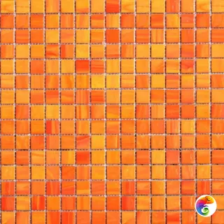 JNJ Стеклянная мозаика 2x2 04-199 сетка 327х327