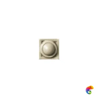Вставка Ceramiche Grazia Amarcord Tozzetto Diamantato Tabacco Matt 3x3