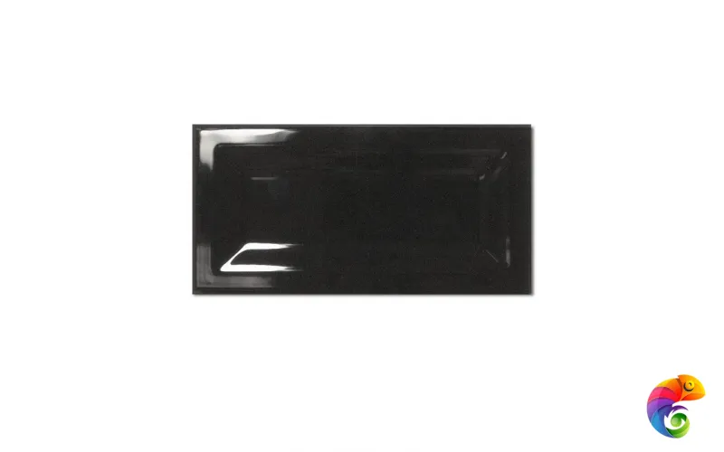 Керамическая плитка Equipe In Metro Black 7,5x15