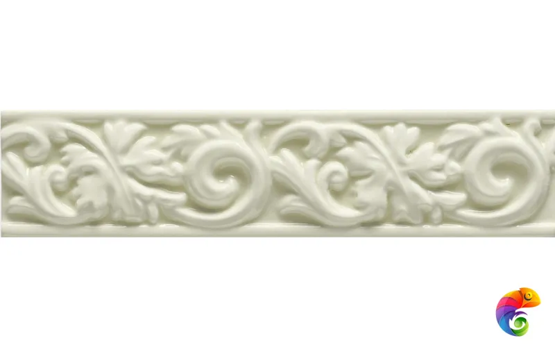 Бордюр Ceramiche Grazia Essenze Voluta Felce 6x26