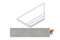 Italon Бордюр из керамогранита Avantgarde Silver Bordo 30x120 Svasato Round Dx