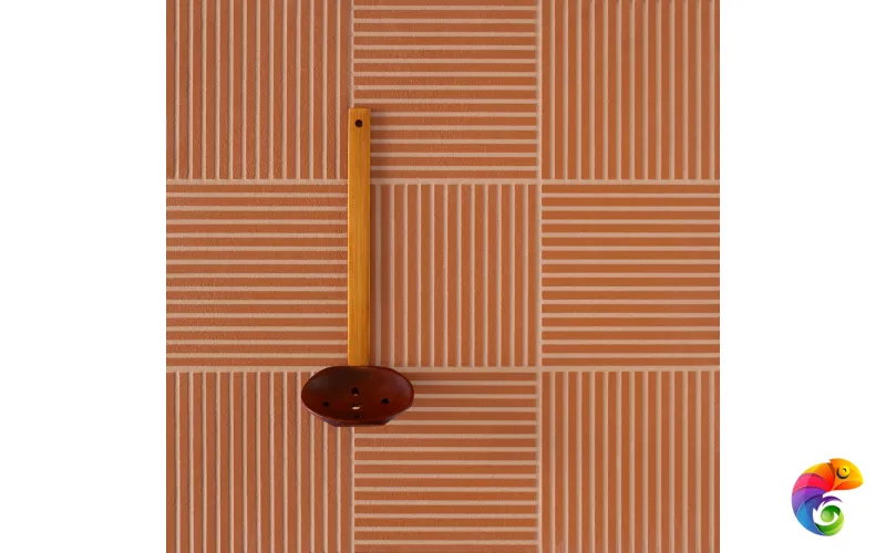 Керамогранит Mutina Fringe Thin Red 12,3x12,3