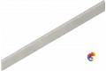 Italon Керамогранитный плинтус Continuum Battiscopa Silver 7,2x80