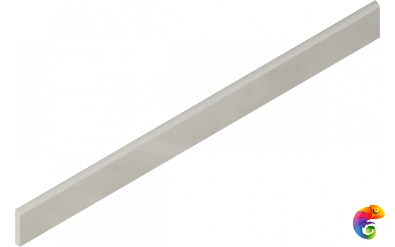 Italon Керамогранитный плинтус Continuum Battiscopa Silver 7,2x80