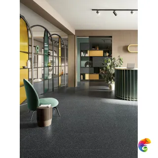 Refin Керамогранит Flake Black Small 60x60x0,9 Soft Rt