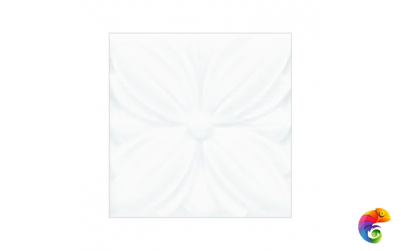 Вставка Ceramiche Grazia Melange Tozzetto Alloro Milk 6,5x6,5