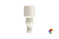 Вставка Ceramiche Grazia Epoque Angolo Finale Bianco Craquele 2x6,5