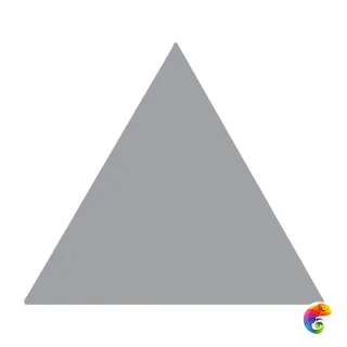 Керамическая плитка Petracers Triangolo Fondo Platino 17x17