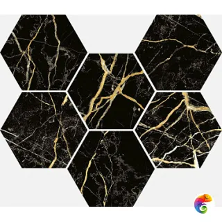 Charme Extra Laurent Mosaico Hexagon 620110000069 25x29