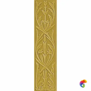 Керамическая плитка Ceramiche Grazia Epoque Ermitage Mustard Craquele 20x80