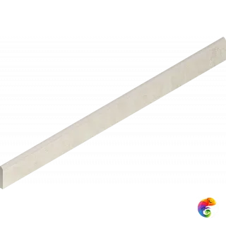 Italon Керамогранитный плинтус Millennium Battiscopa Pure 7,2x80 Nat Rett